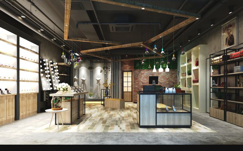 Retail Space Carpet Finish